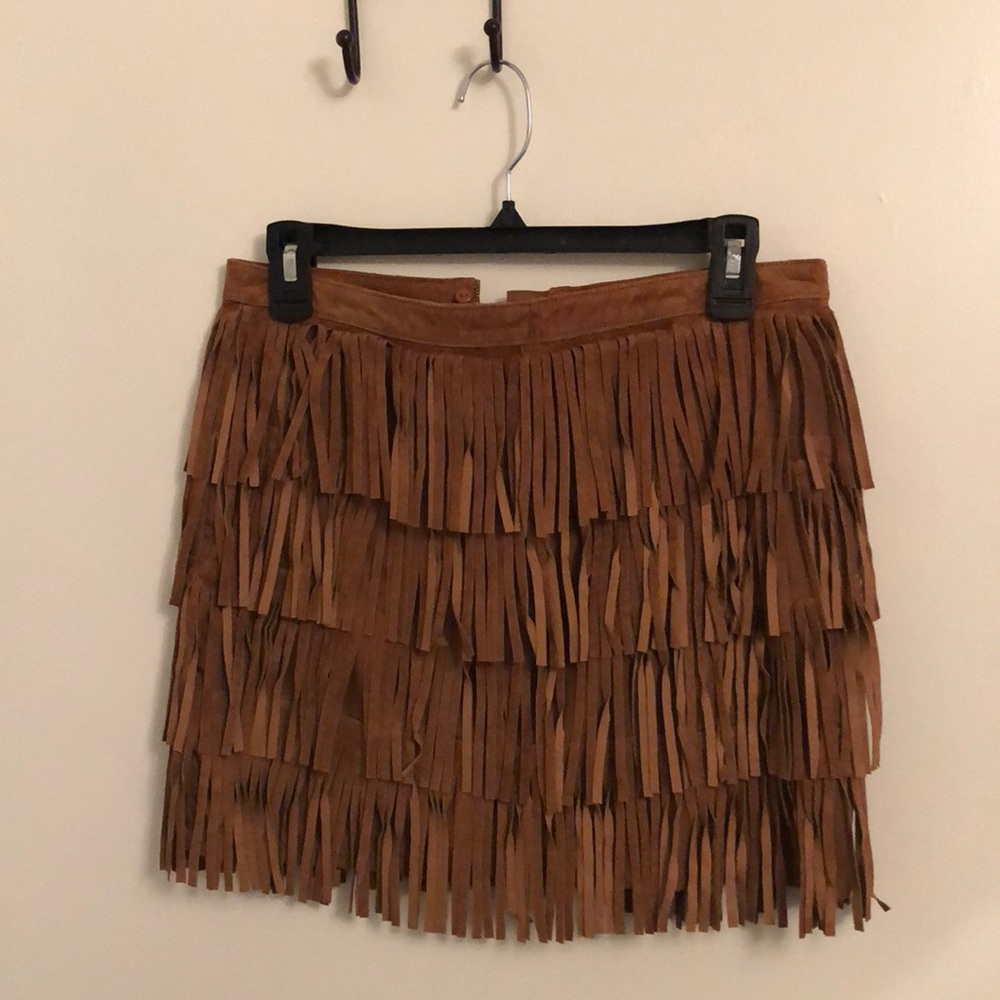 Zara Fringe Skirt